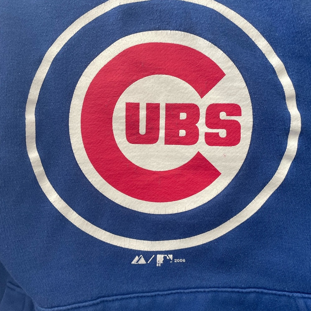 Majestic Royal Blue Chicago Cubs Hoodie